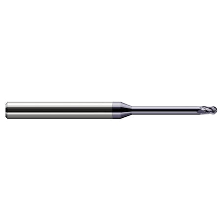 Harvey Tool Miniature End Mill - Ball - Long Reach, Stub Flute 769308-C3